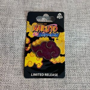 Naruto Shippuden Akatsuki Cloud Pearlized Enamel Pin